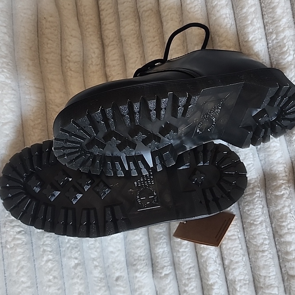 Dr. Martens 1461 Bex Black Chunky Lace-Up Oxfords - Picture 3 of 4